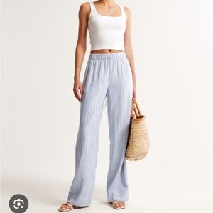 NWOT Abercrombie & fitch linen pants